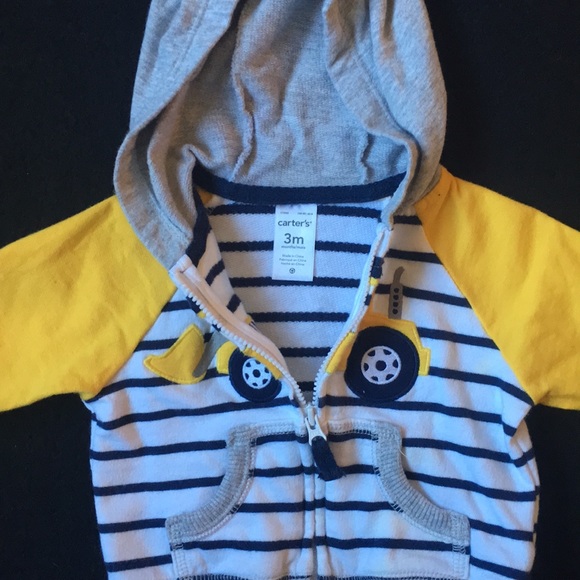 💥SOLD💥 🚜2 Outfits & 100% Cotton Zip-Up Hoodie🚜 - Picture 7 of 7